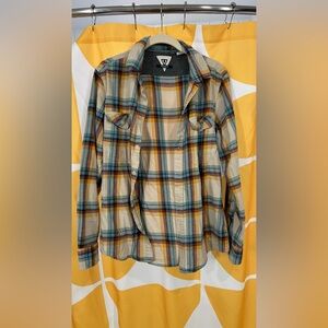 Plaid VISSLA Button Down